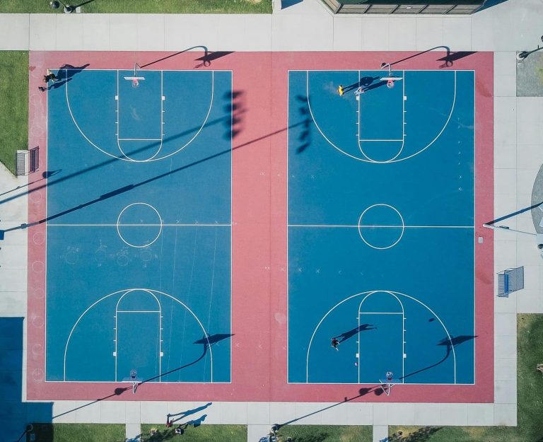 Basketball court customization